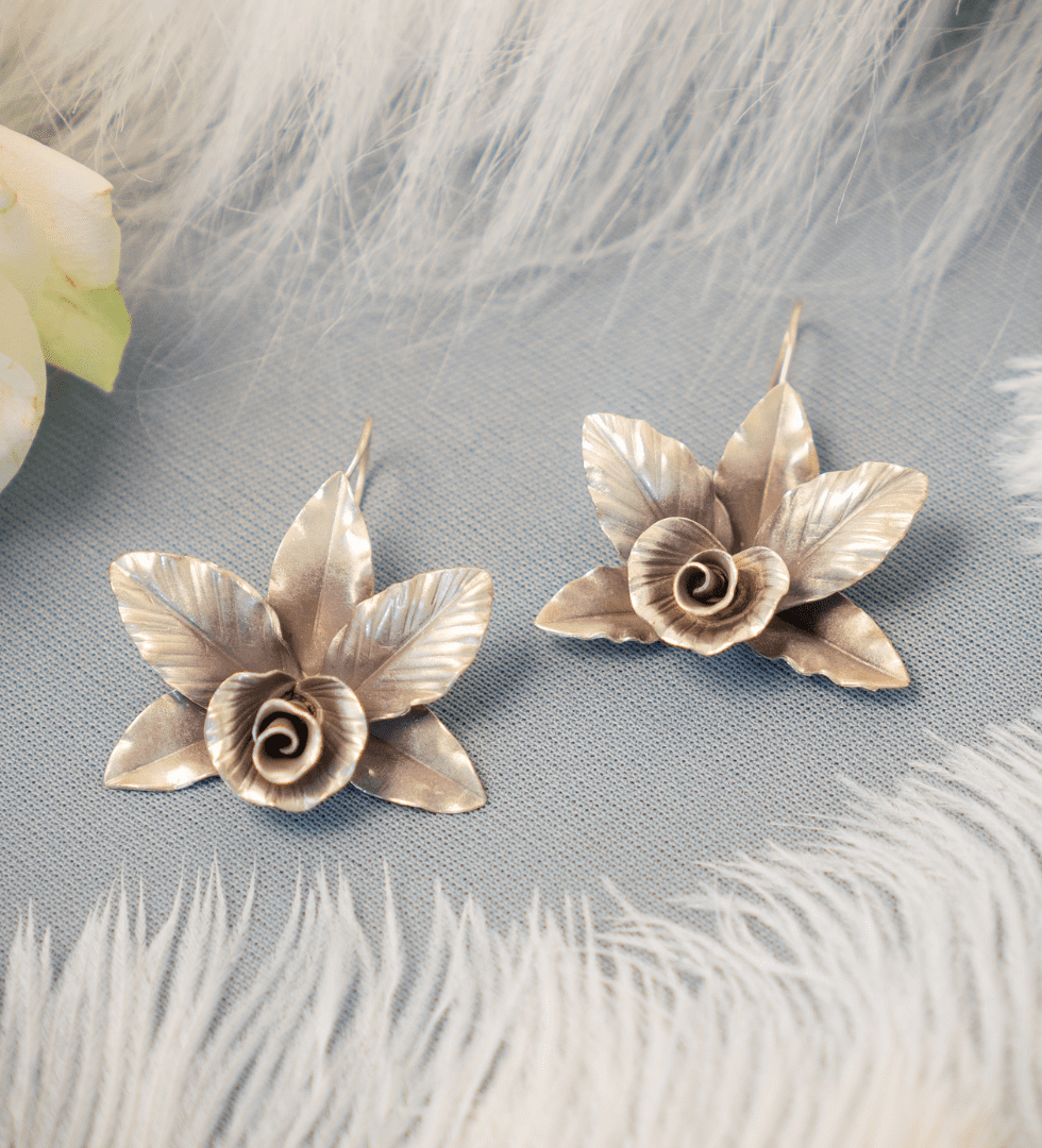 Untitled (980 x 1080 px) (9) Luna Flora Statement Earrings - Image 1