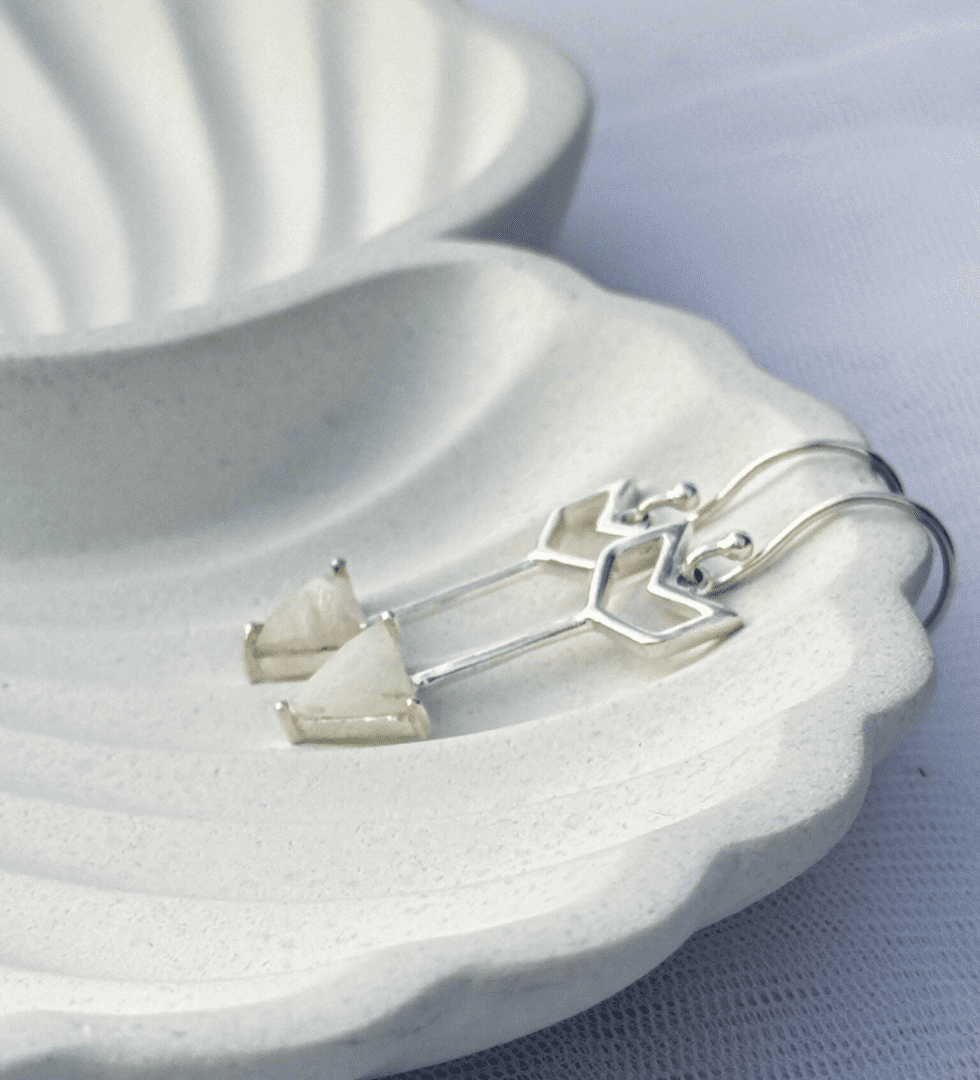 Untitled (980 x 1080 px) (66) Lunar Prism Moonstone Earrings - Image 1