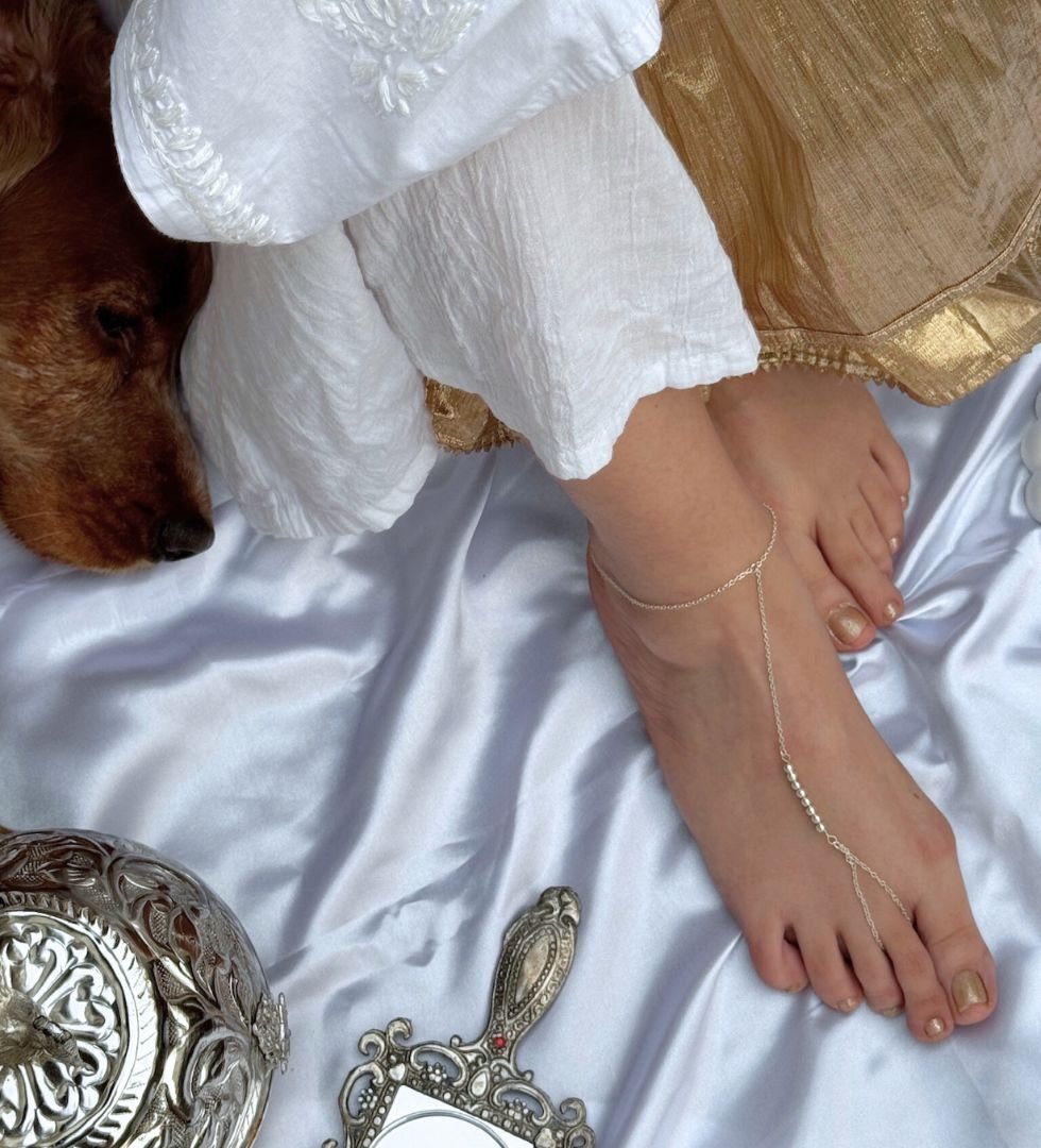 Untitled (980 x 1080 px) (1) Celestial Gait Anklet Feet Chain - Image 1