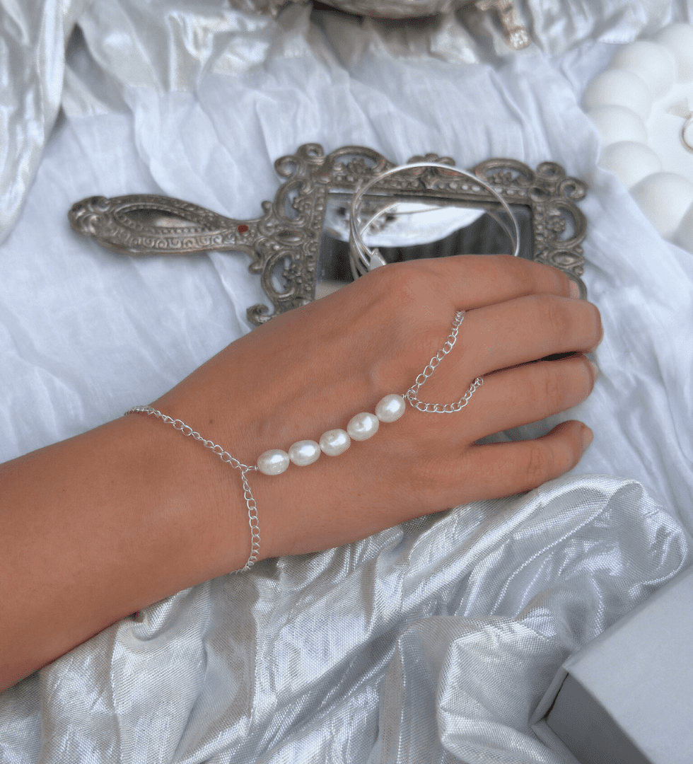 Untitled (980 x 1080 px) (62) Pearl Droplet Hand Lace - Image 1