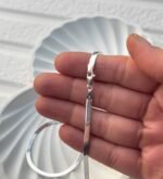 Sleekline Silver Snake Chain & Silver Snake Anklet Set - Image 5